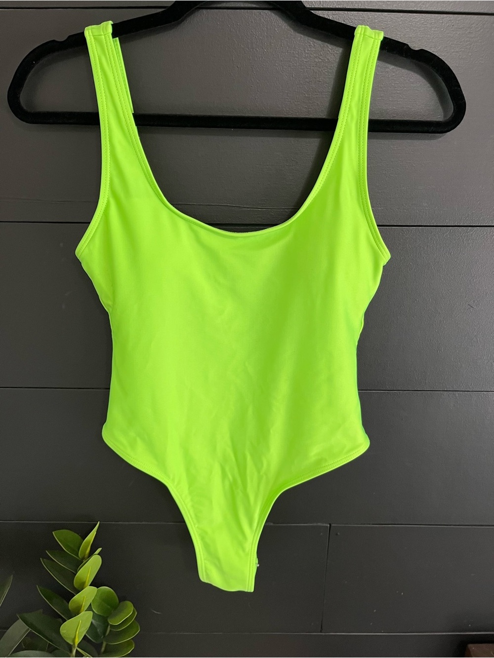 Neon 80’s One Piece Work Out Leotard Costume Bodysuit Women’s Sz S EUC
